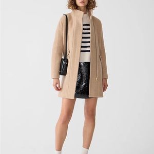Jcrew cocoon coat!